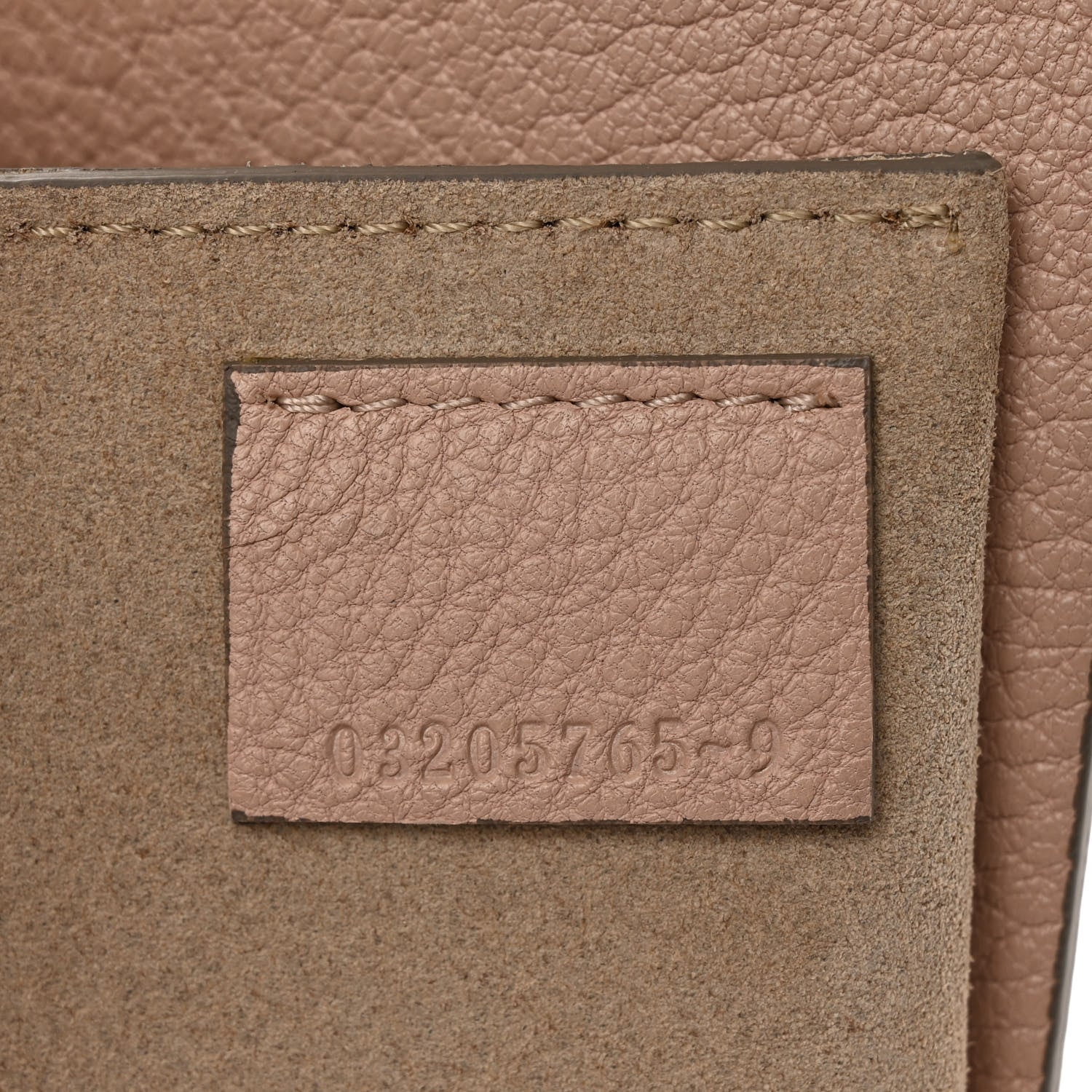 Chloe Grained Lambskin Medium Drew Shoulder Bag Cement Pink 7 of 12