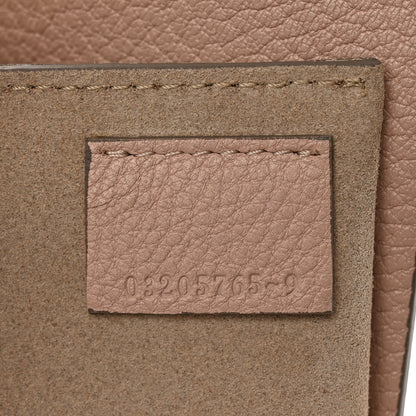 Chloe Grained Lambskin Medium Drew Shoulder Bag Cement Pink 7 of 12