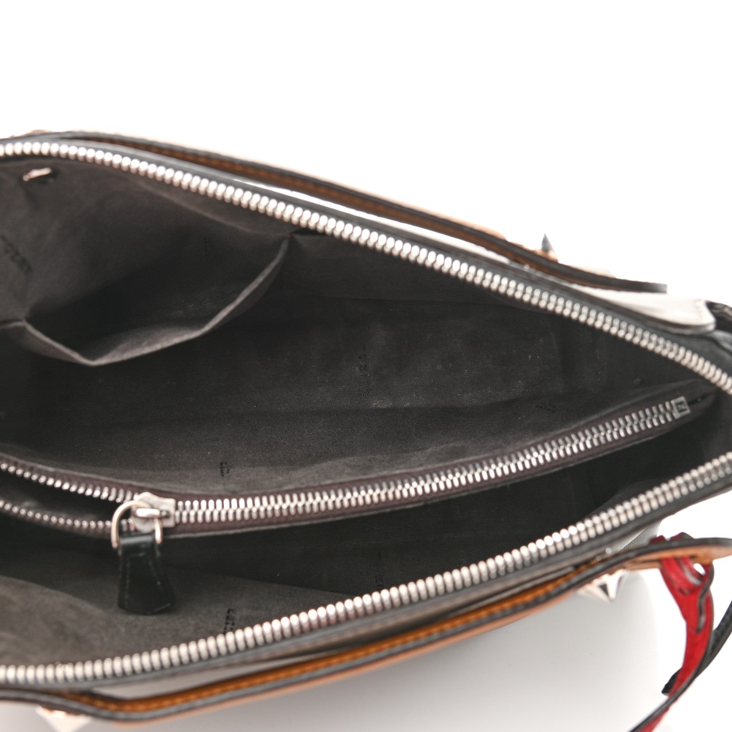 Fendi Vitello Dolce 4 Color Medium By The Way Boston Bag Argilla Fragola Multicolor 4 of 10