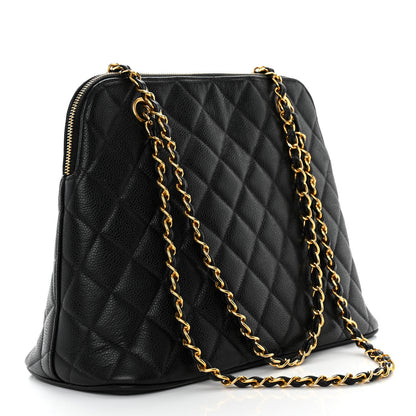 Chanel Caviar Quilted Shoulder Bag Black 2 of 11