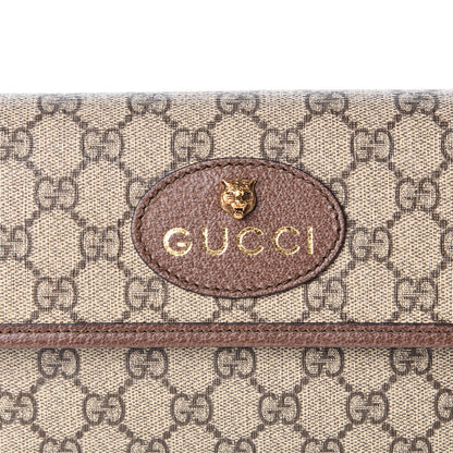 Gucci GG Supreme Monogram Neo Vintage Web Belt Bag Brown 10 of 11