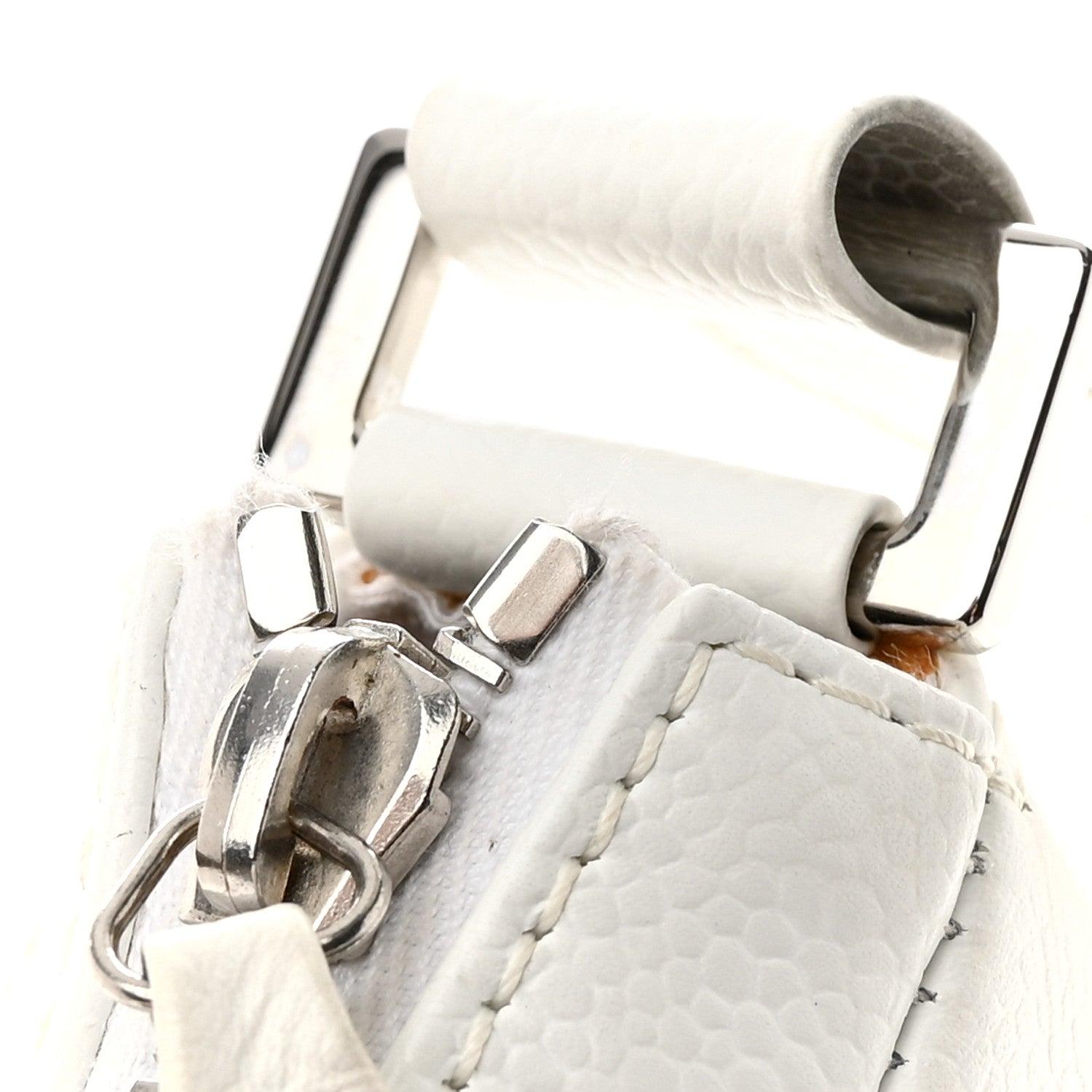 Chanel Caviar Quilted Timeless CC Shoulder Bag White 15 of 17