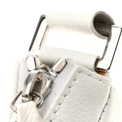 Chanel Caviar Quilted Timeless CC Shoulder Bag White 15 of 17