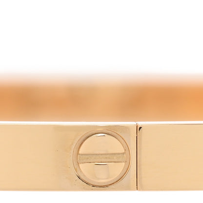 Cartier 18K Yellow Gold 6 Diamond Small LOVE Bracelet 18 4 of 7
