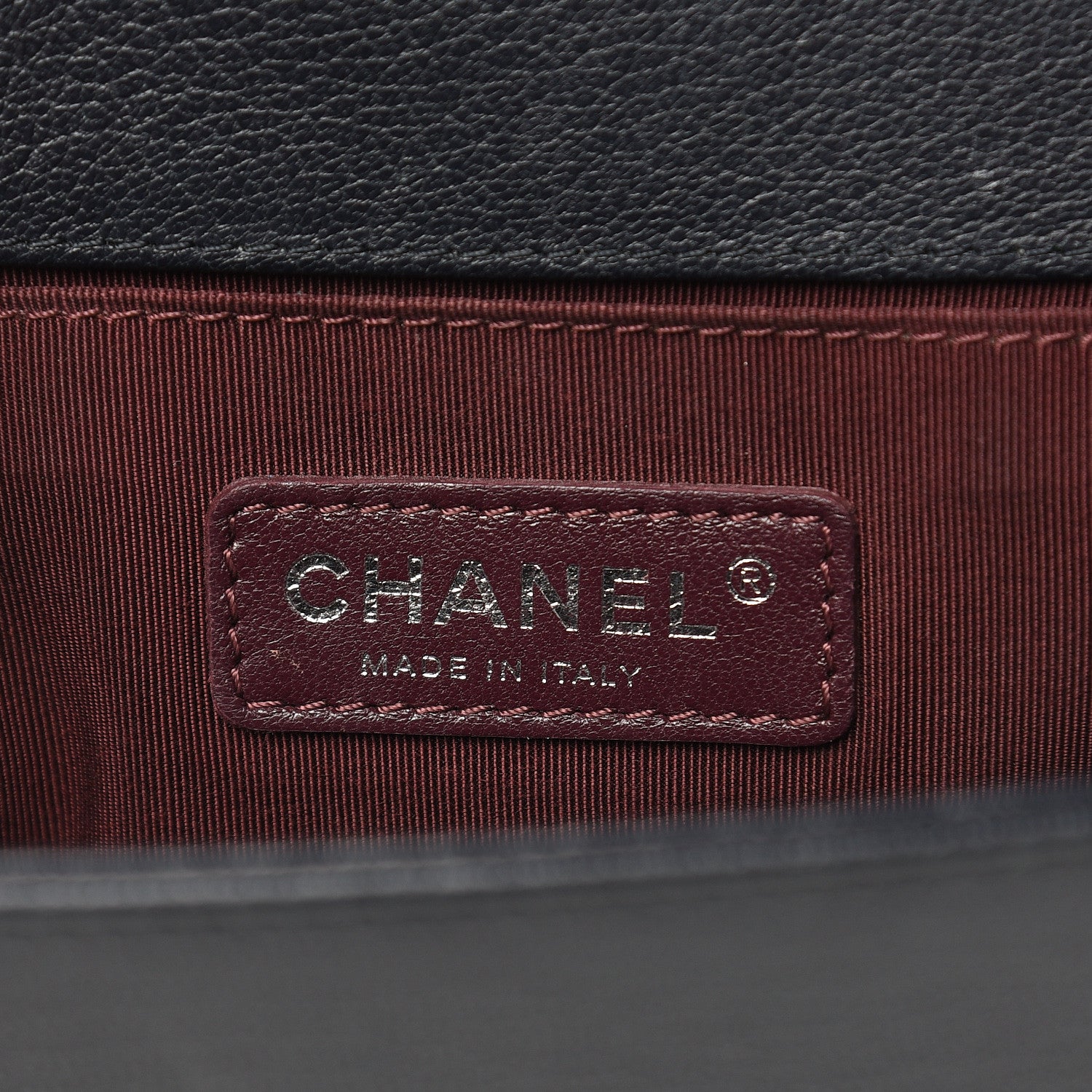 Chanel Goatskin Quilted Patent Medium Duo Boy Flap Black 6 of 13