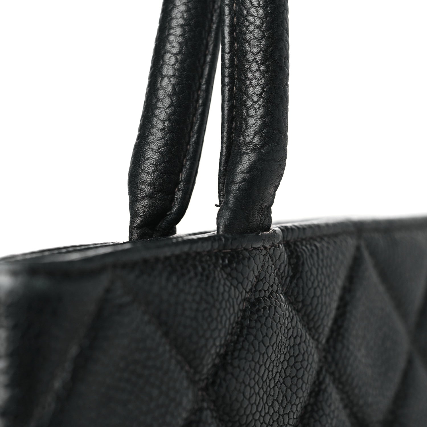 Chanel Caviar Quilted Medallion Tote Black 11 of 12