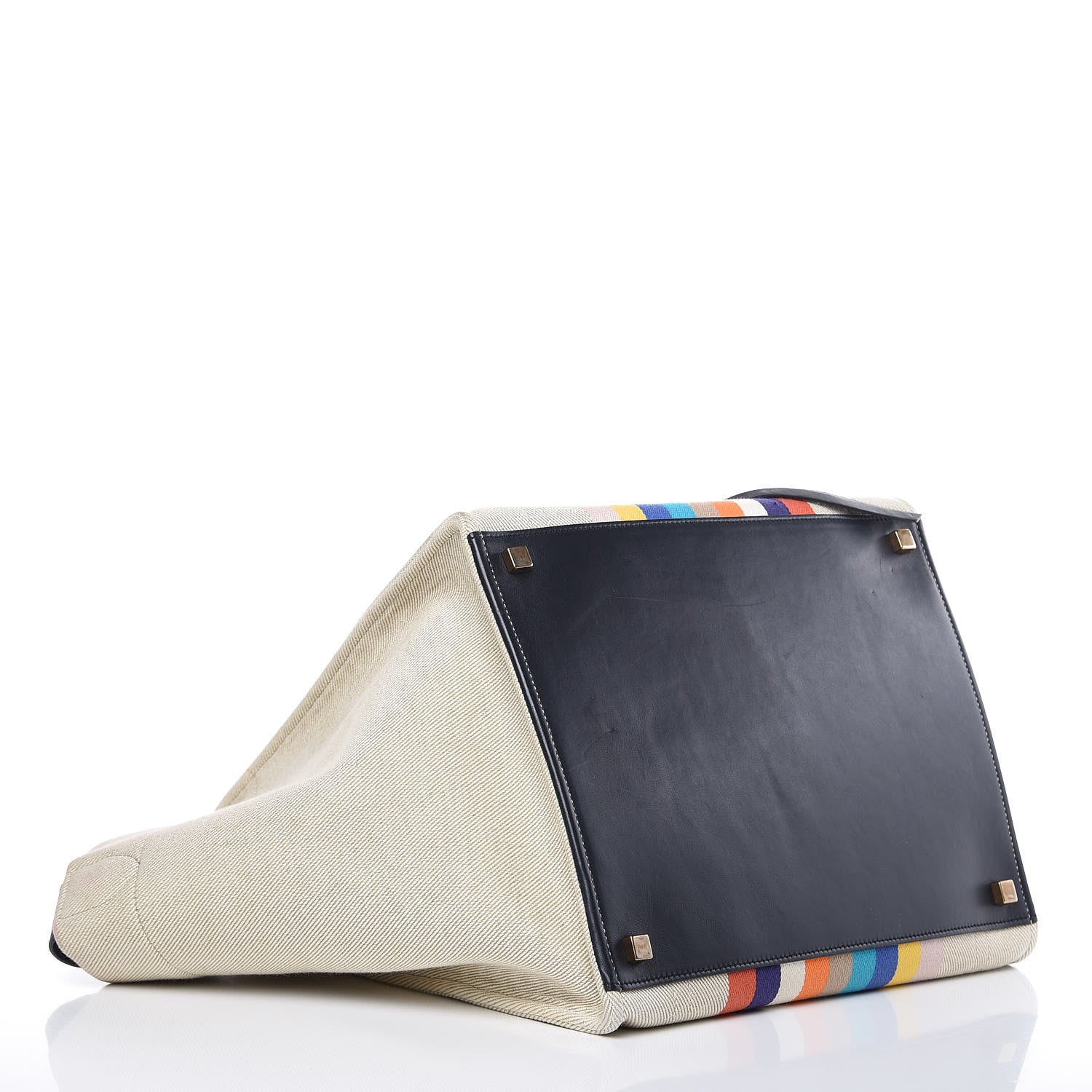 Celine Cotton Canvas Medium Phantom Luggage Multicolor 4 of 13