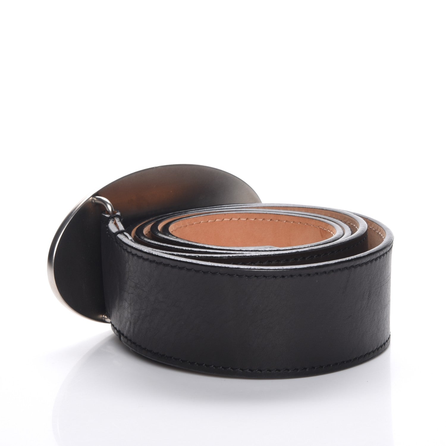 Louis Vuitton Calfskin Eldorador Belt 100 40 Black 3 of 9