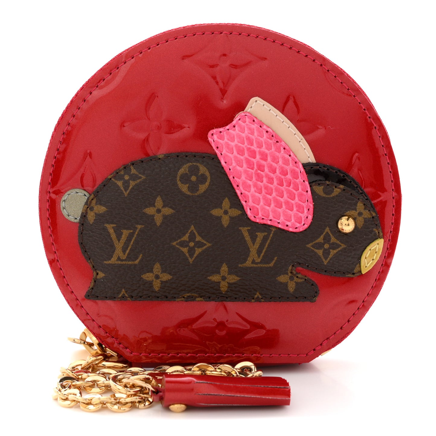 Vernis Animania Lapin Bunny Round Coin Purse Pomme D'Amour