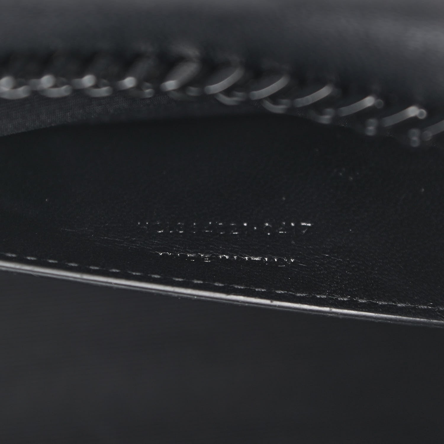 Saint Laurent Grain De Poudre Medium Classic Monogram Kate Satchel Black 10 of 10