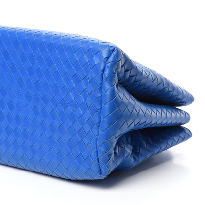 Bottega Veneta Light Calf Intrecciato Small Roma Signal Blue 7 of 11