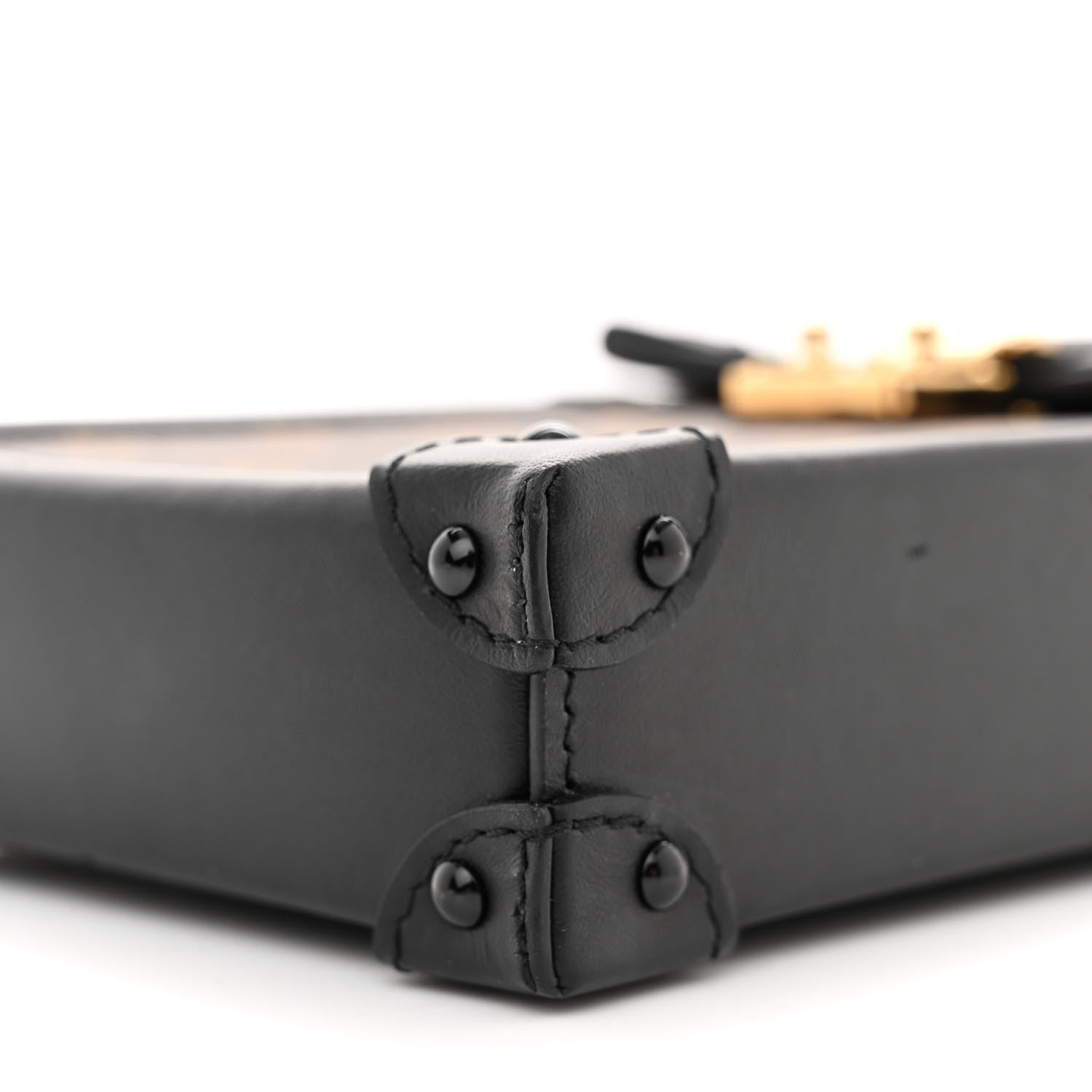 Louis Vuitton Monogram Pochette Trunk Verticale Black 9 of 12