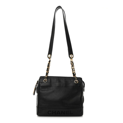 Chanel Caviar CC Shoulder Bag Black 1 of 15