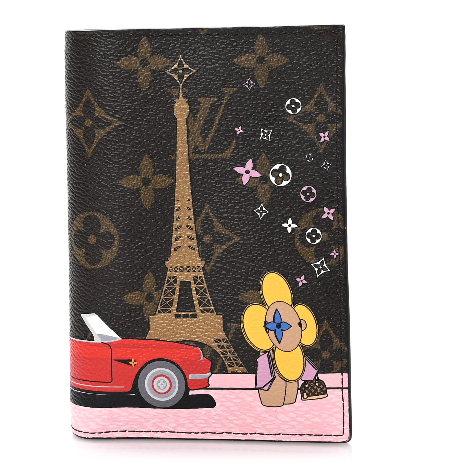 Louis Vuitton Monogram 2019 Christmas Animation Passport Cover Rouge 1 of 8