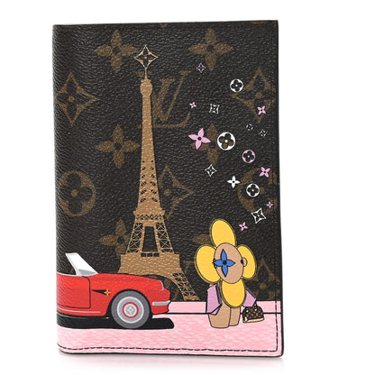 Louis Vuitton Monogram 2019 Christmas Animation Passport Cover Rouge 1 of 8
