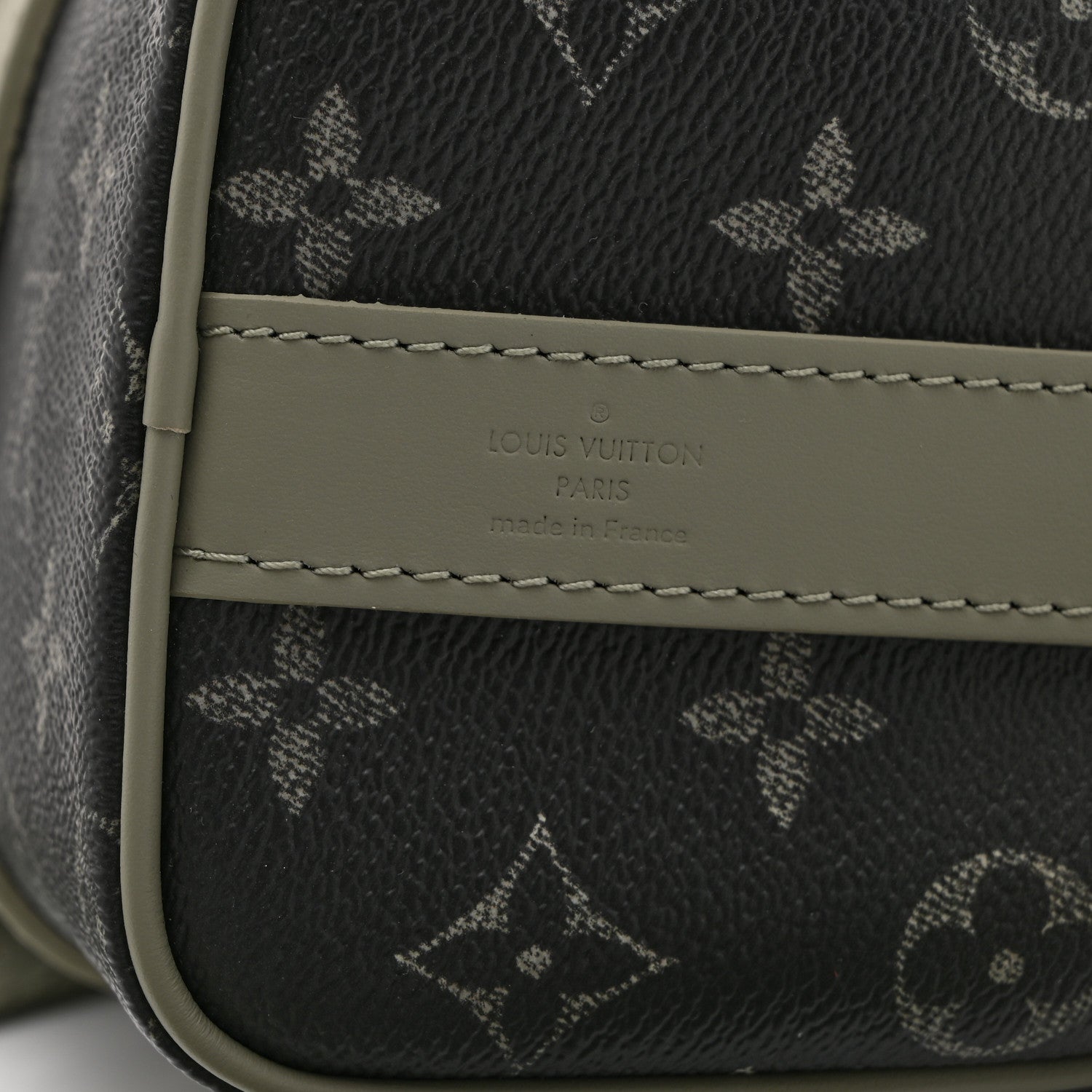 Louis Vuitton Monogram Gradient Keepall Bandouliere 25 Khaki 5 of 8