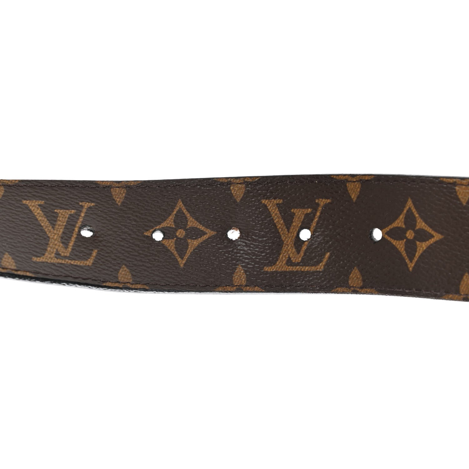 Louis Vuitton Calfskin Monogram 40mm LV Initiales Reversible Belt 95 38 Black 6 of 6