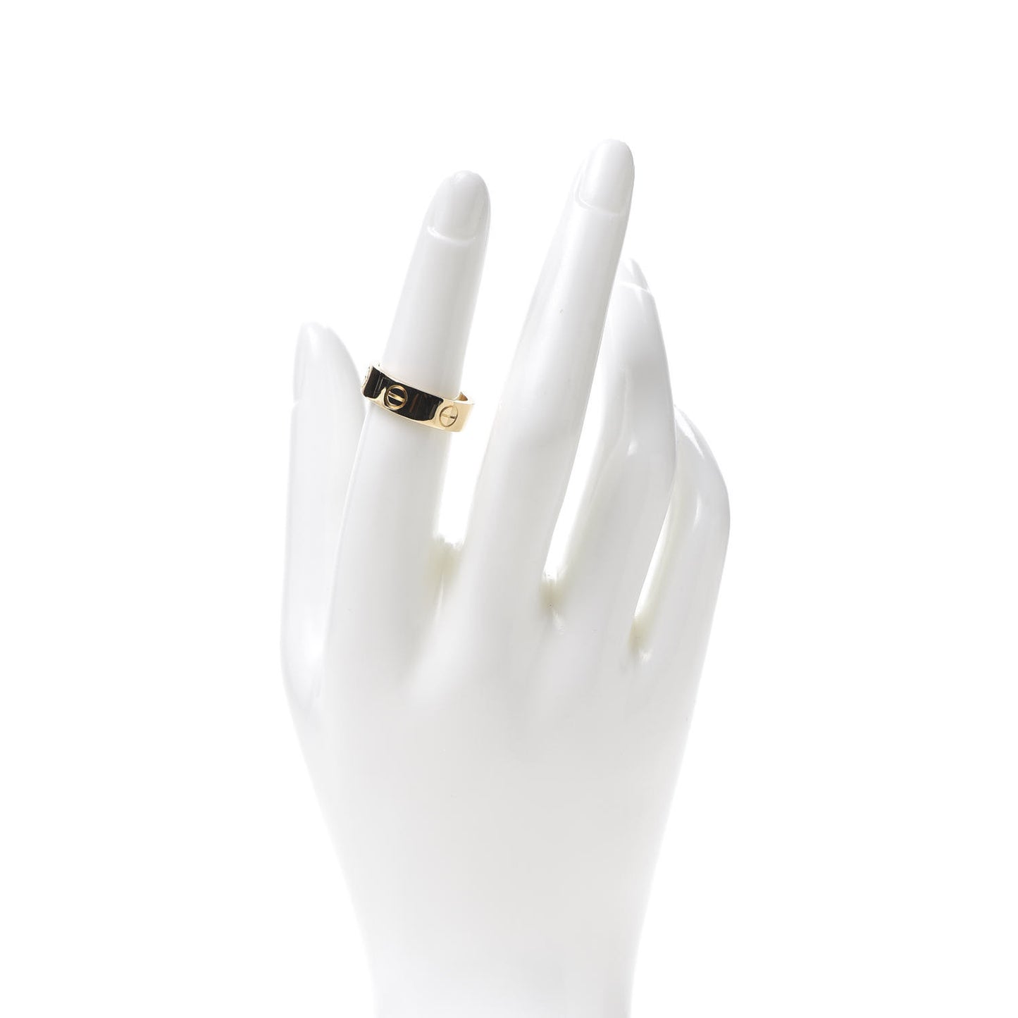 18K Yellow Gold 5.5mm LOVE Ring 52 6