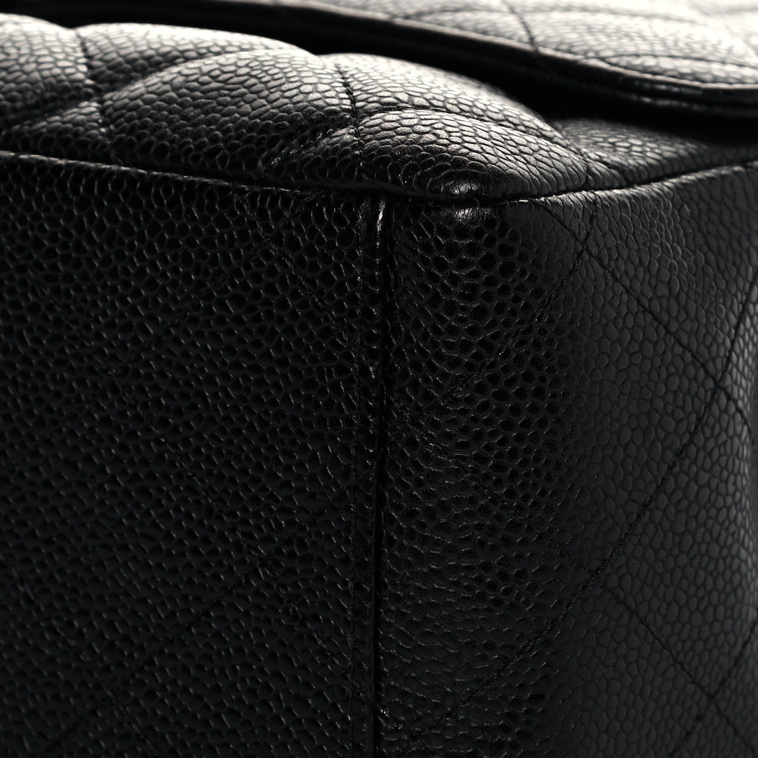 Chanel Caviar Quilted Maxi Single Flap Black 9 of 9