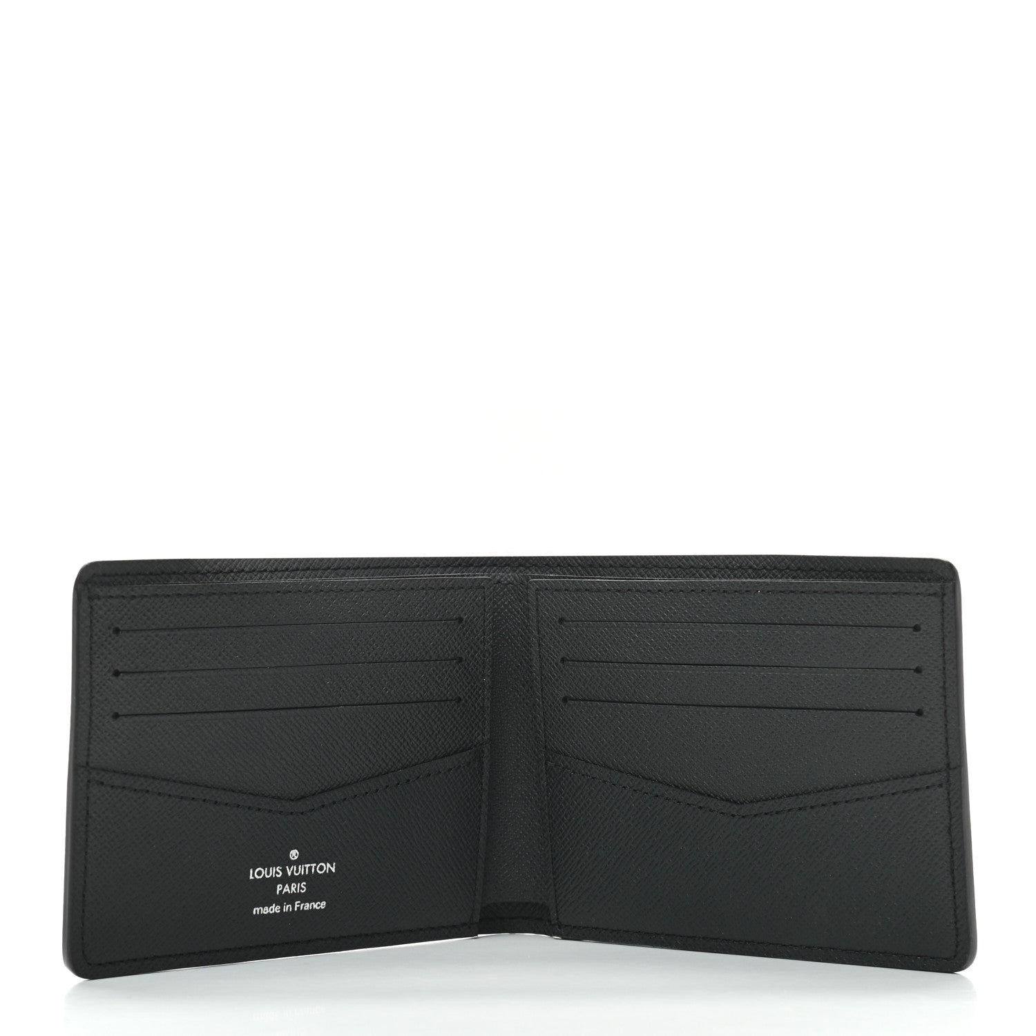 Louis Vuitton Taiga Slender Wallet Black 4 of 5
