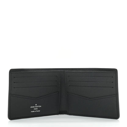Louis Vuitton Taiga Slender Wallet Black 4 of 5