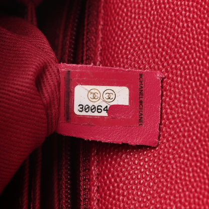 Chanel Caviar Quilted Mini Coco Handle Flap Dark Pink 7 of 9