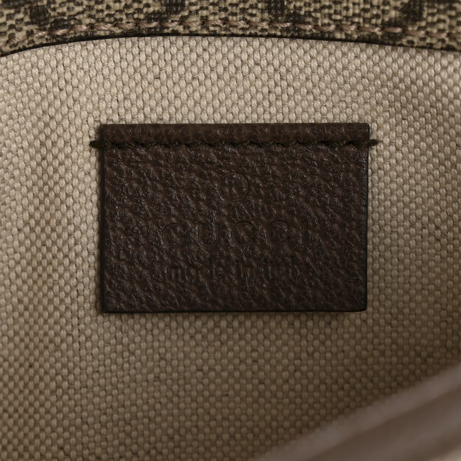 Gucci GG Supreme Monogram Neo Vintage Web Belt Bag Brown 6 of 10