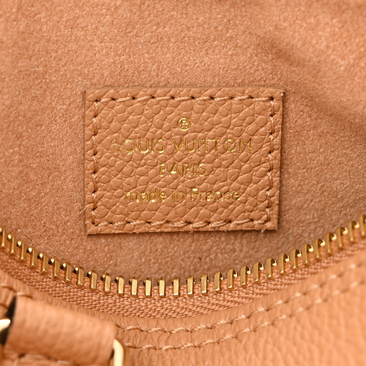 Louis Vuitton Empreinte Monogram Giant Nano Speedy Arizona Creme 6 of 10