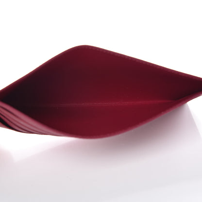 Louis Vuitton Calfskin Felicie Card Holder Insert Fuchsia 5 of 6