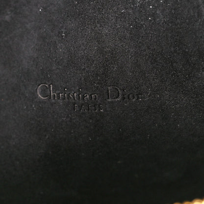 Christian Dior Grained Calfskin Caro Double Pouch Black 6 of 11