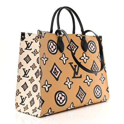 Louis Vuitton Monogram Giant Wild At Heart Onthego GM Arizona 3 of 9