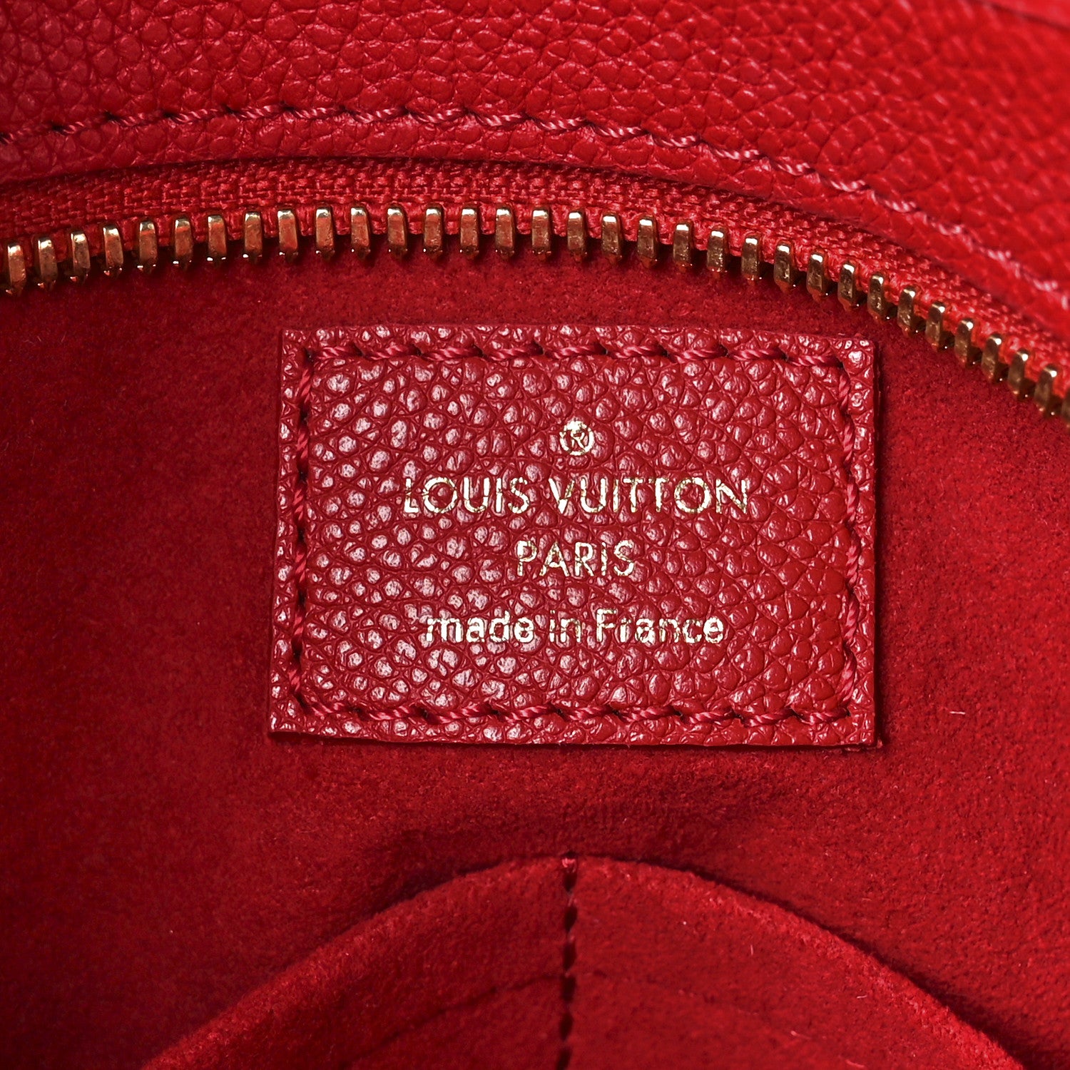 Louis Vuitton Monogram Popincourt PM Red 6 of 10