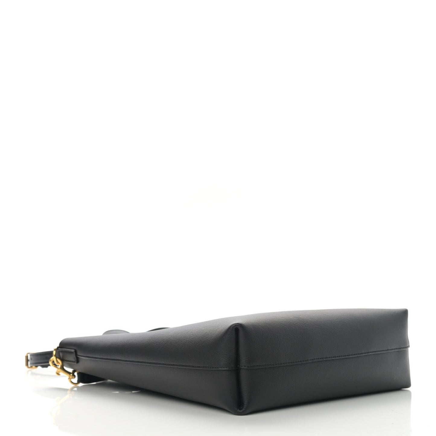Calfskin Toy Shopping Tote Black