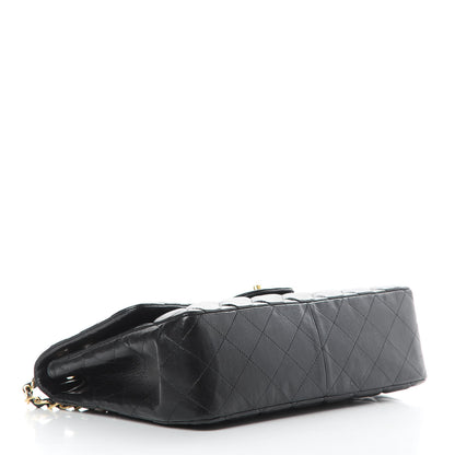 Chanel Lambskin Quilted Jumbo Single Flap Black 4 of 14