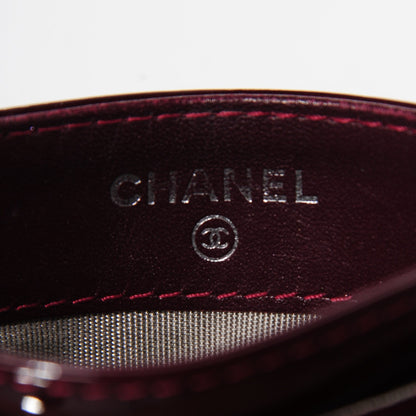 Chanel Patent Calfskin Quilted Brilliant Card Holder 7 of 9