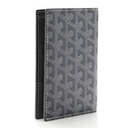 Goyard Goyardine Grenelle Passport Wallet Grey 3 of 7