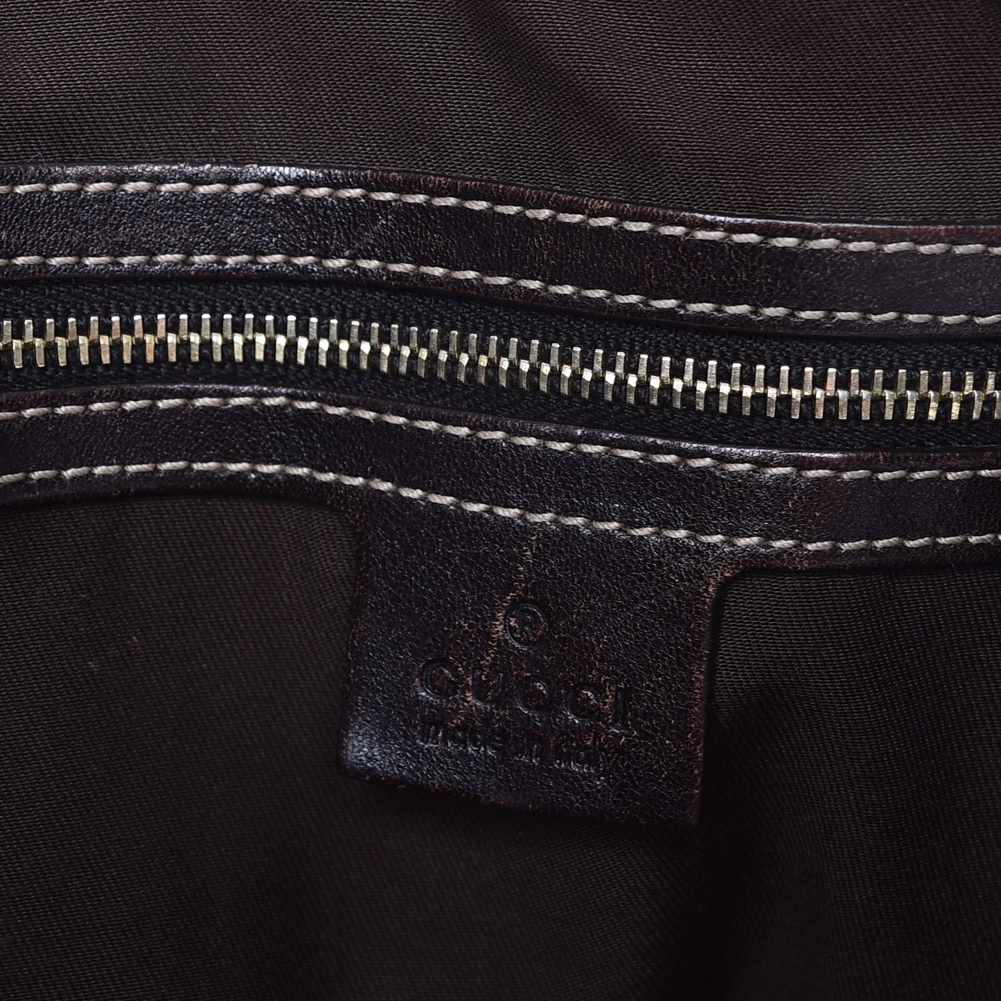 Monogram Small Pelham Shoulder Bag Dark Brown