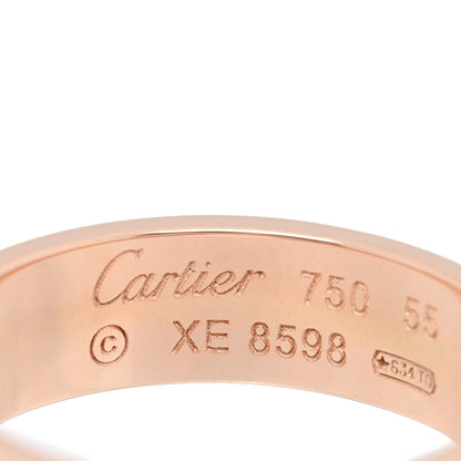 Cartier 18K Pink Gold 5.5mm LOVE Ring 55 7.25 4 of 4