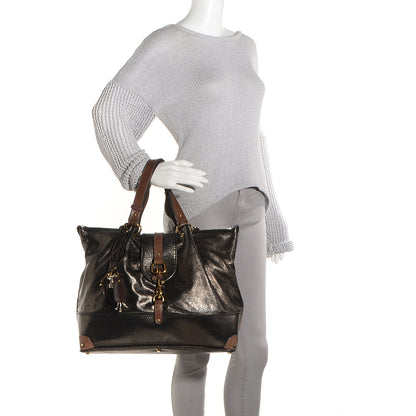 Chloe Leather Large Kerala Tote Green 2 of 9