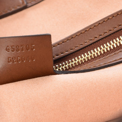 Gucci Soft GG Supreme Monogram Medium Crossbody Tote Beige Cuir 7 of 8