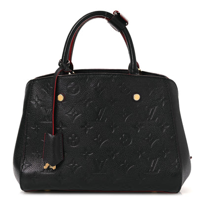 Louis Vuitton Empreinte Montaigne BB Marine Rouge 1 of 15