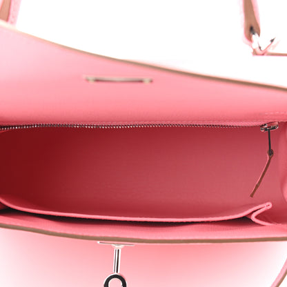 Hermes Epsom Kelly Sellier 25 Rose Confetti 5 of 11