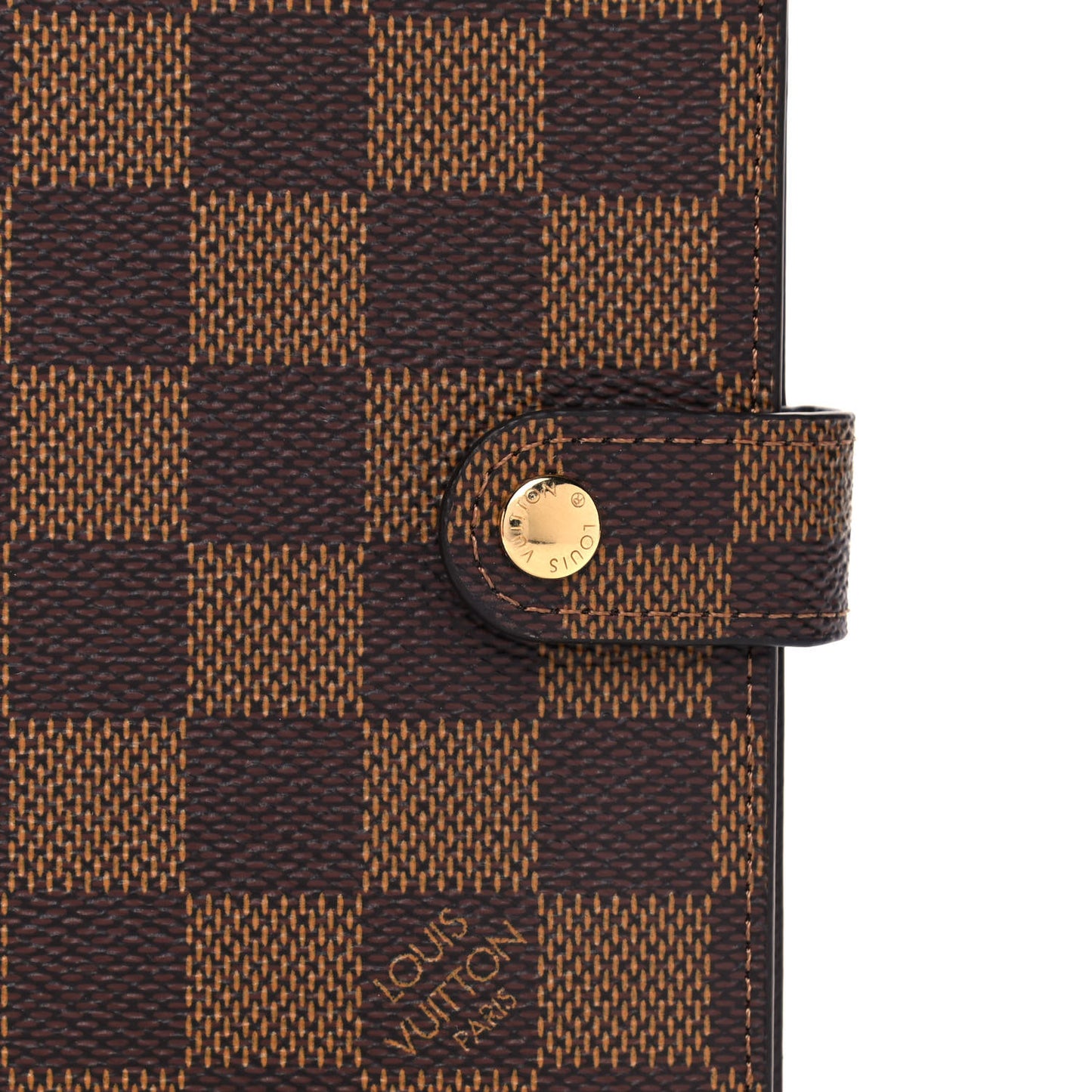 Damier Ebene Small Ring Agenda Cover