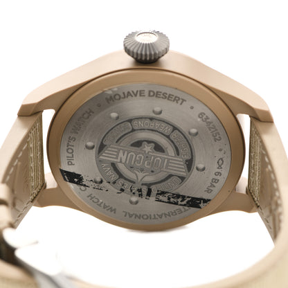 IWC Ceramic Fabric 46mm Big Pilot Top Gun Mojave Desert Edition Automatic Watch Brown IW506003 4 of 5