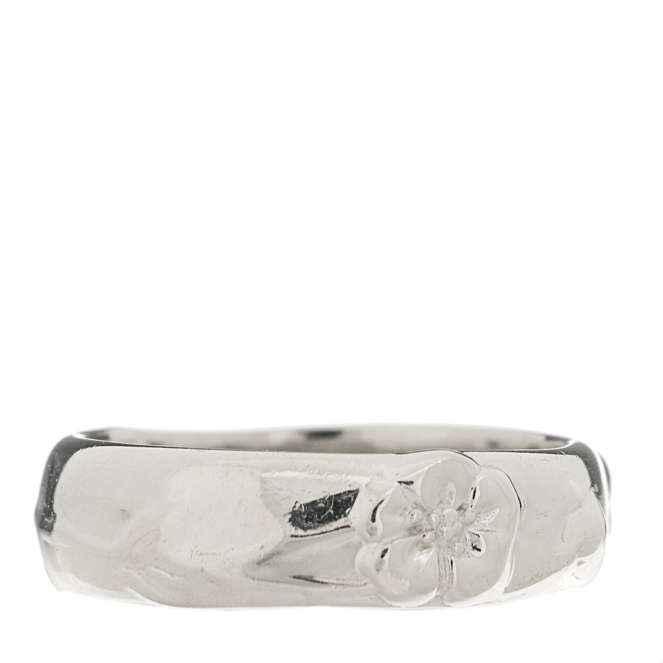 Tiffany Sterling Silver Flower Ring 58 8.5 1 of 5