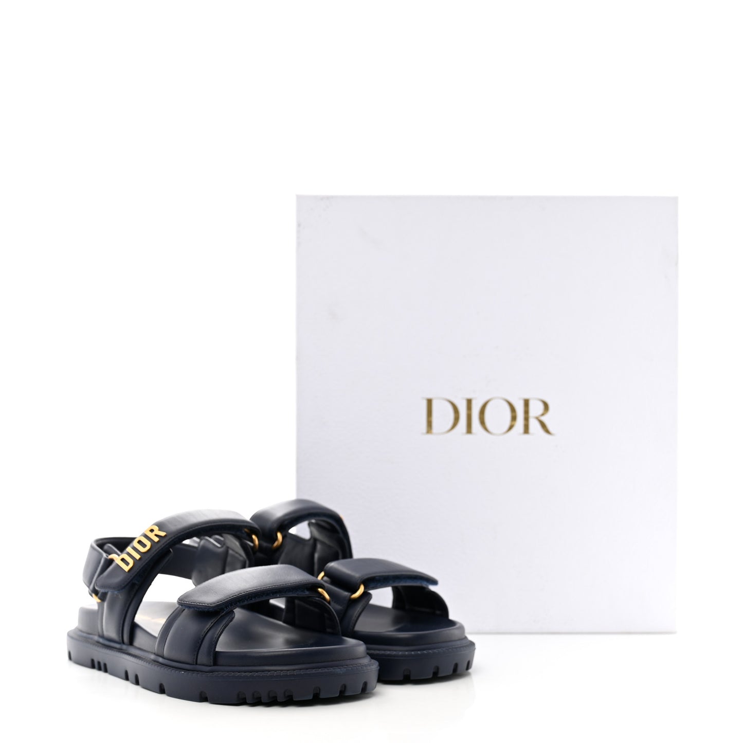 Lambskin Dioract 10mm Sandals 37 Pastel Night