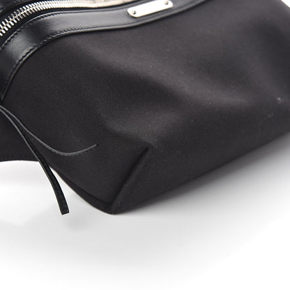 Saint Laurent Canvas Calfskin City Belt Bag Black 4 of 7