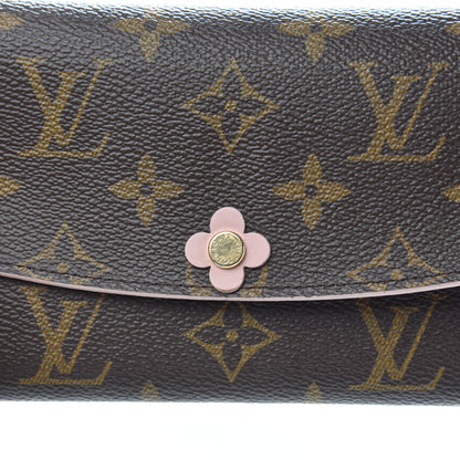 Louis Vuitton Monogram Bloom Flower Emilie Wallet 12 of 12