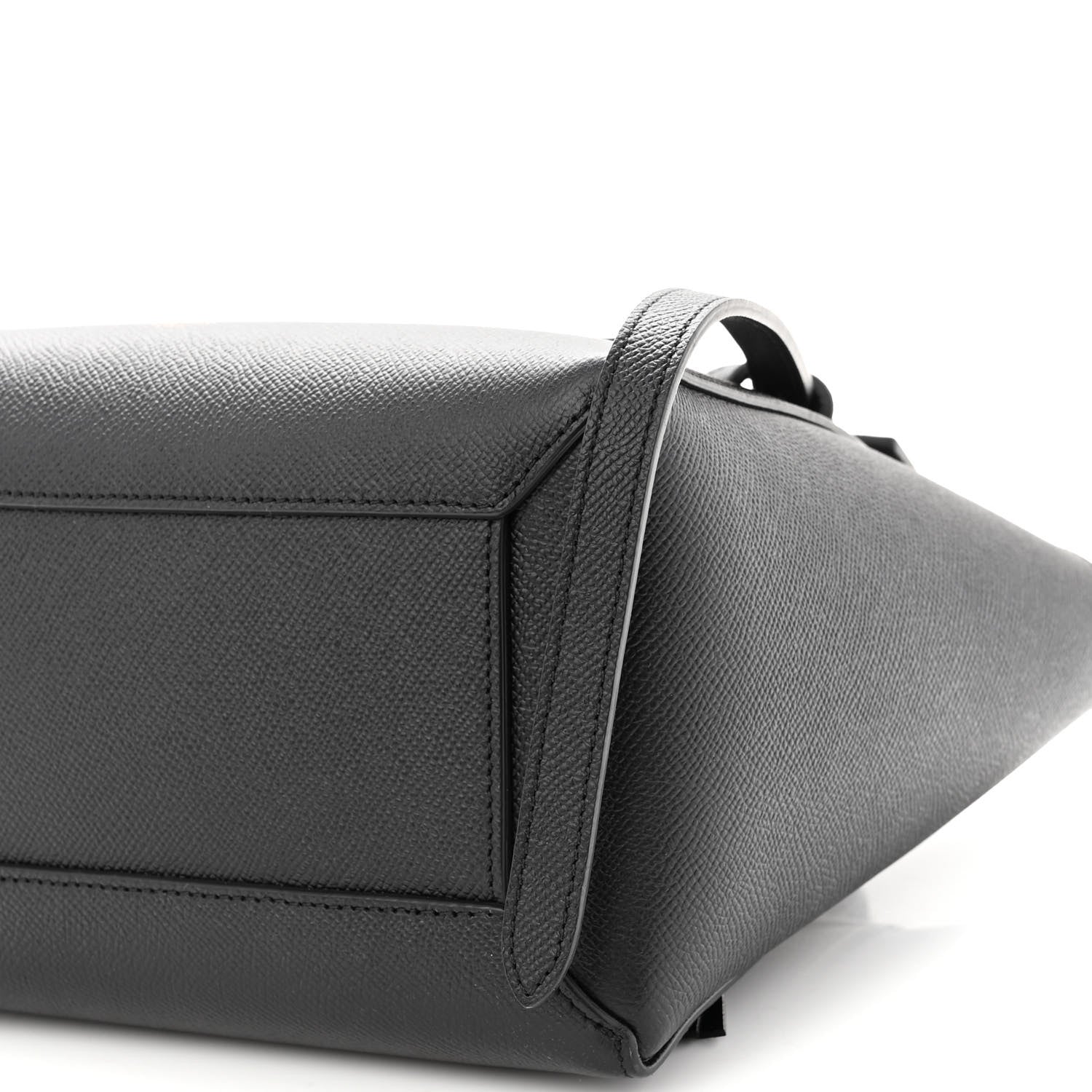 Celine Grained Calfskin Micro Belt Bag Black 10 of 10