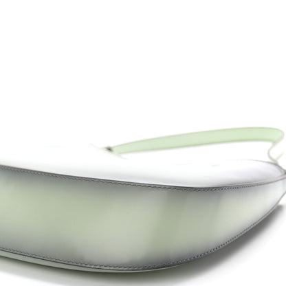 Prada Spazzolato Cleo Shoulder Bag Gradient Acqua 10 of 10